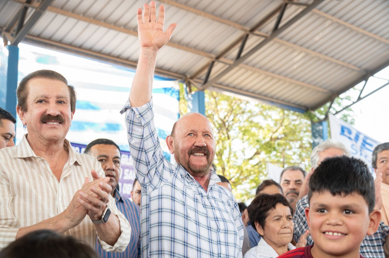 Con un acto encabezado por el Gobernador, el Opngt llegó a Palo Santo