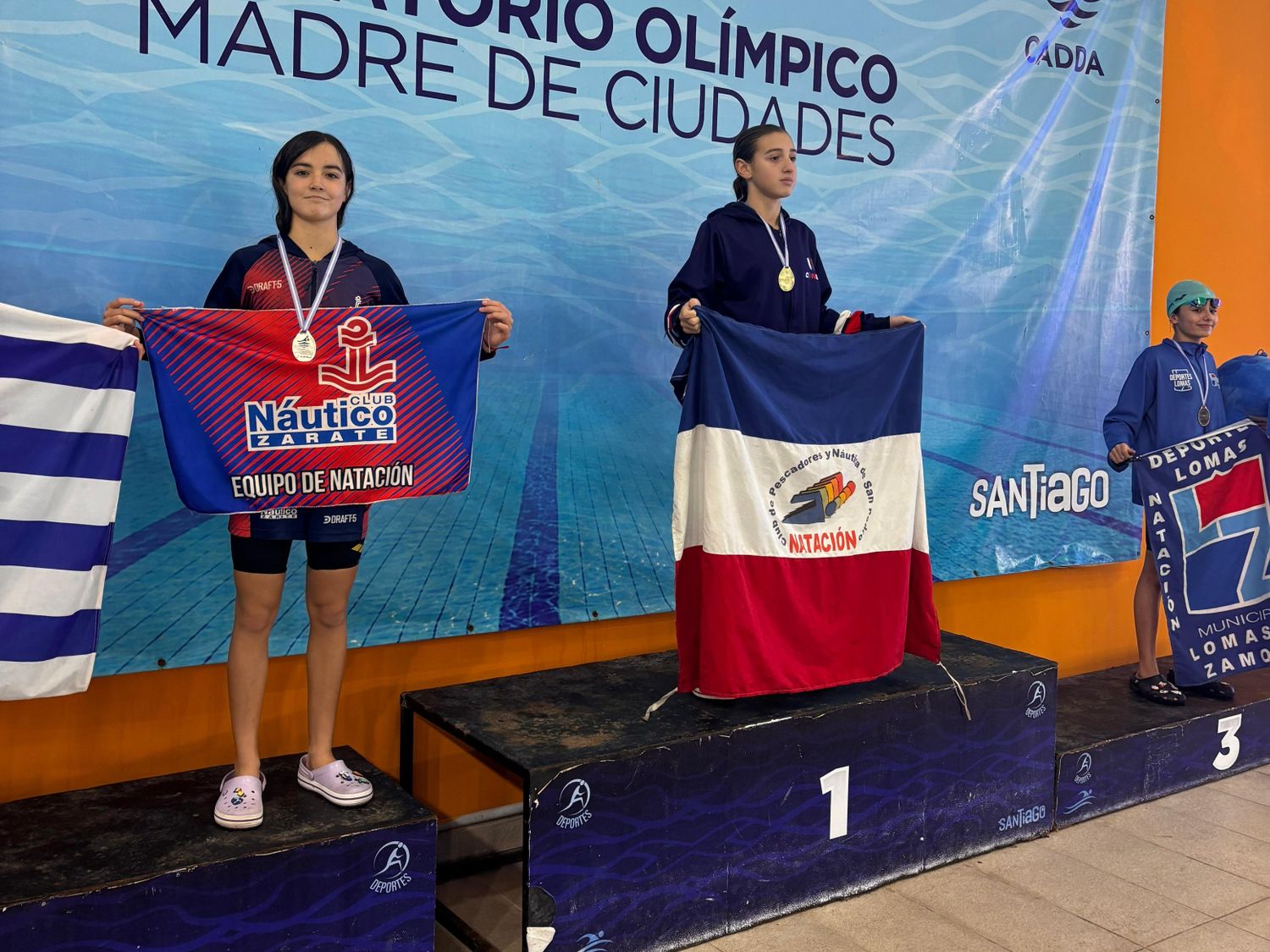 Valentina Boari rompió la marca nacional en los 50 metros libres