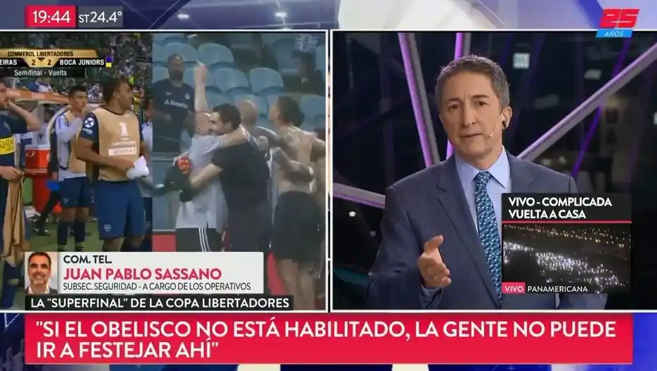 El gobierno porteño no permitirá que se festeje en el Obelisco la Libertadores