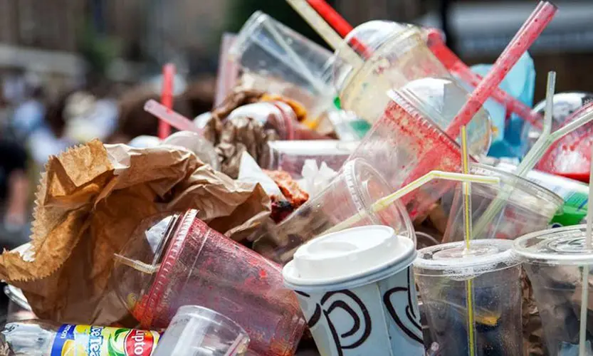 Quieren prohibir los plásticos descartables