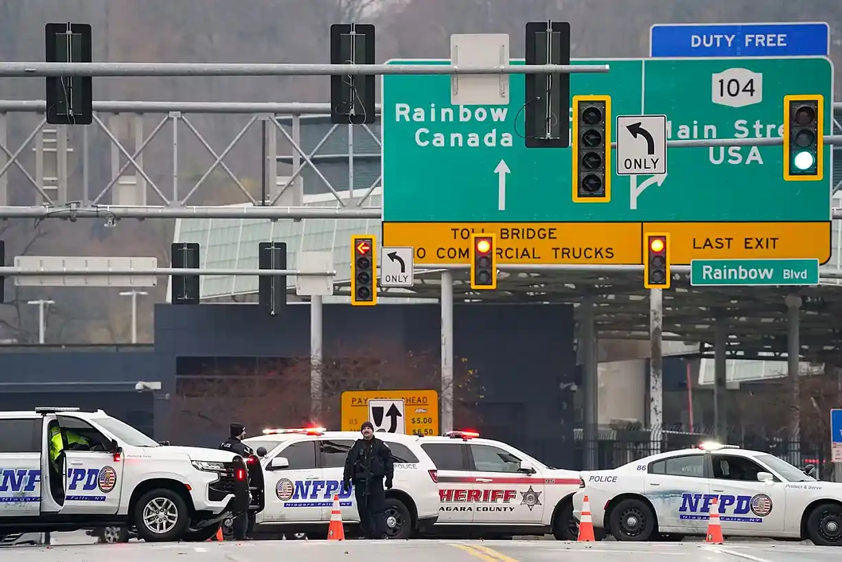 EE.UU. cerró parte de su frontera con Canadá por un posible ataque terrorista