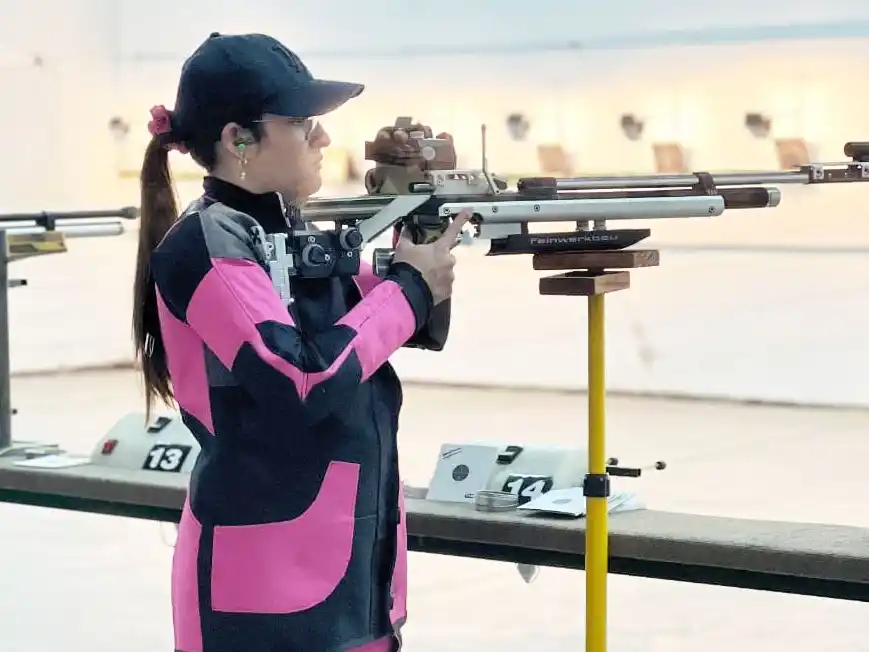 Siomara Ocampo ganó en aire de quebrar y segunda en Neumática