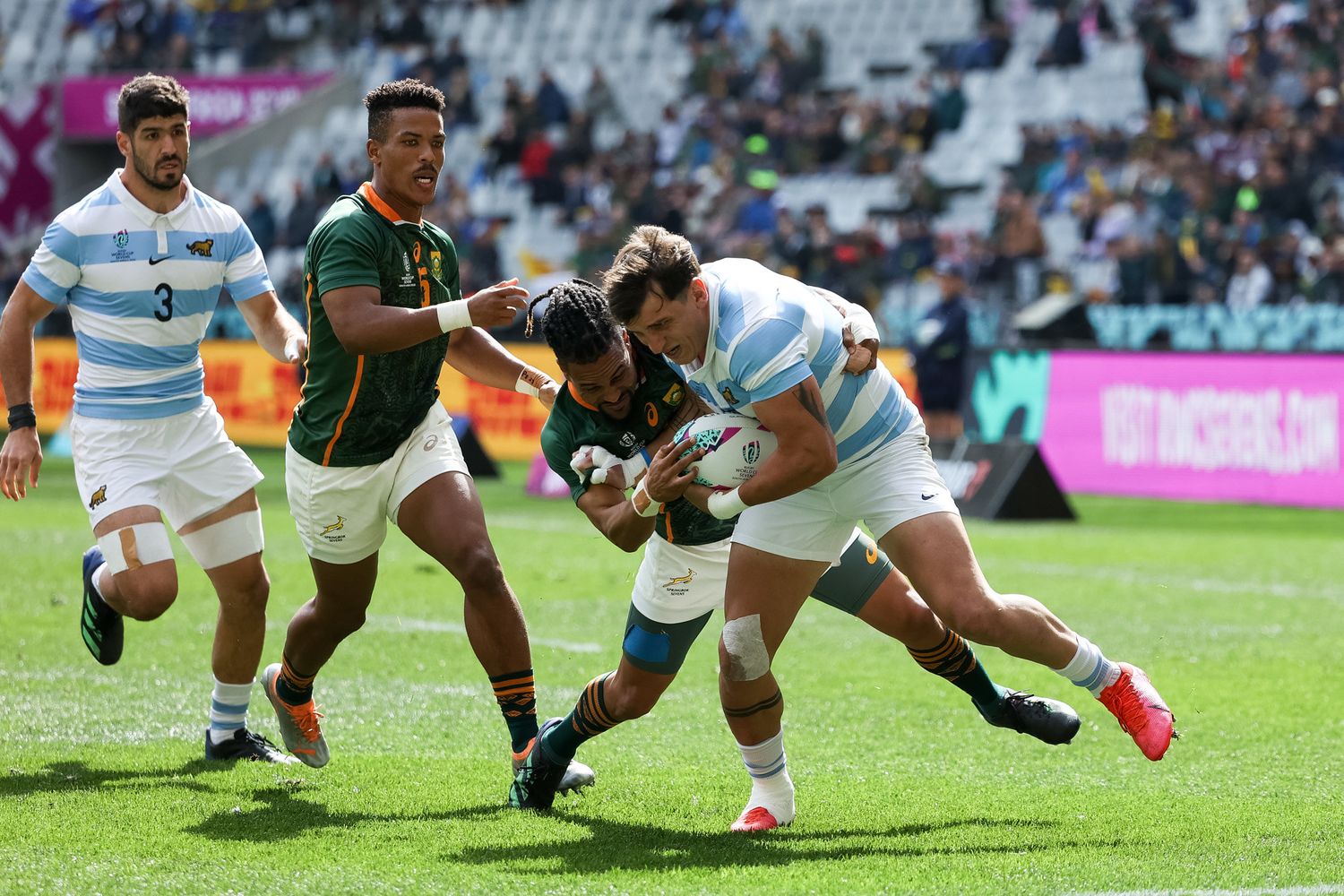 Los Pumas 7 terminó quinto en Ciudad del Cabo