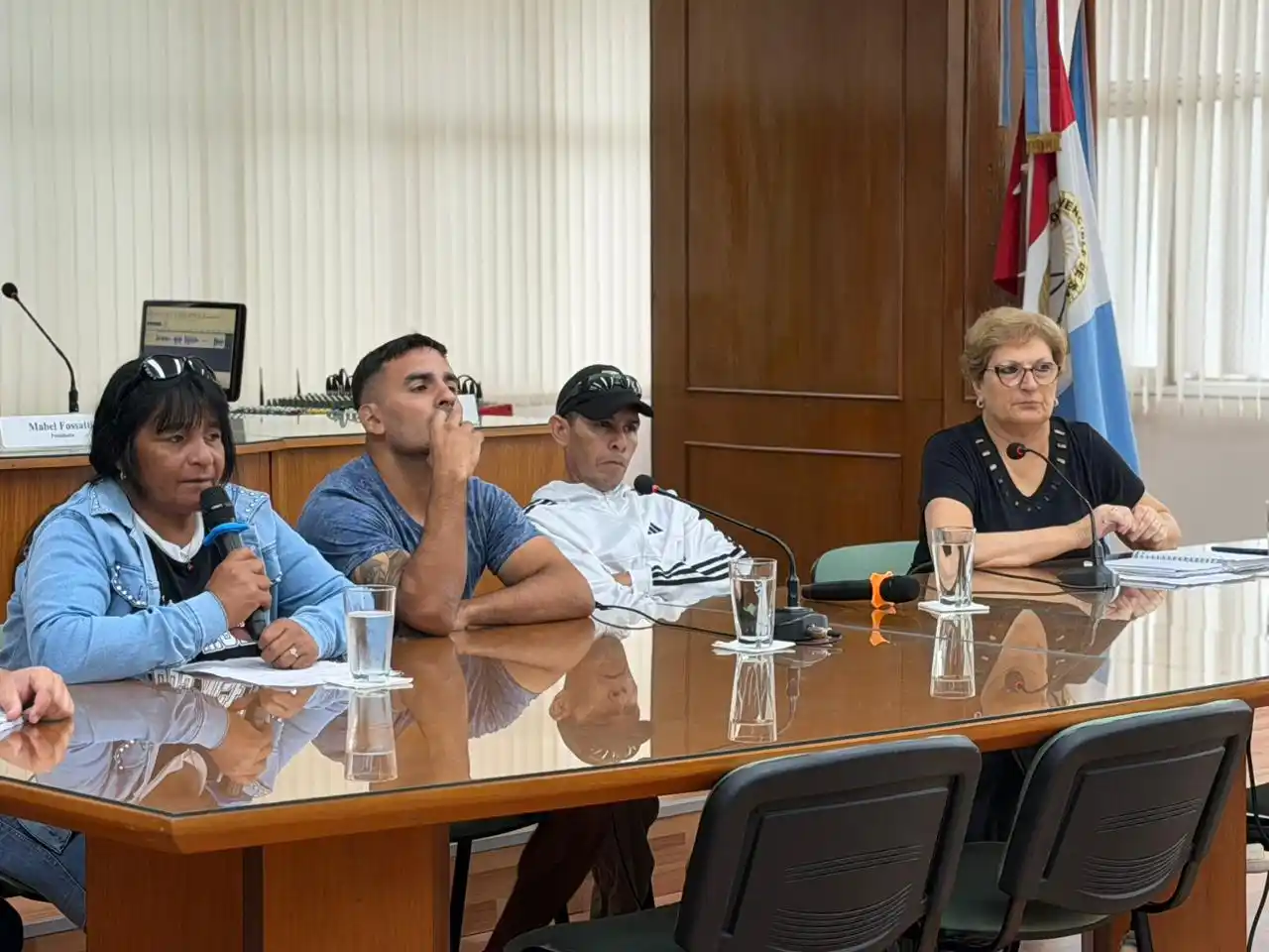 Concurrieron miembros de “Frente para el trabajo” y “Esperanza”.
