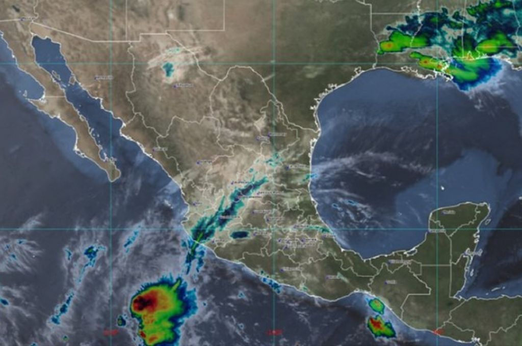 La tormenta tropical “Andrés” avanza por el Océano Pacífico