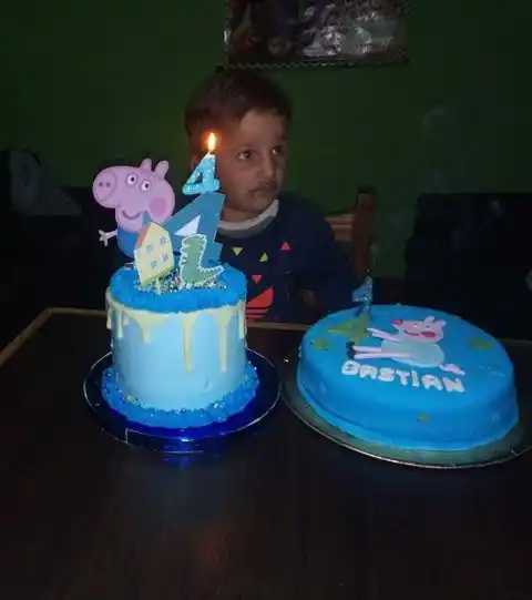 Bastián Martínez cumplió 4 años