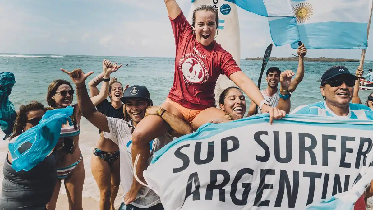 Surf con Evelyn Gontier - Lucía Cosoleto Campeona Argentina de SUP