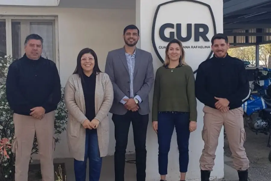 Reunión para evaluar el programa Ojos en Alerta de la Municipalidad de Rafaela