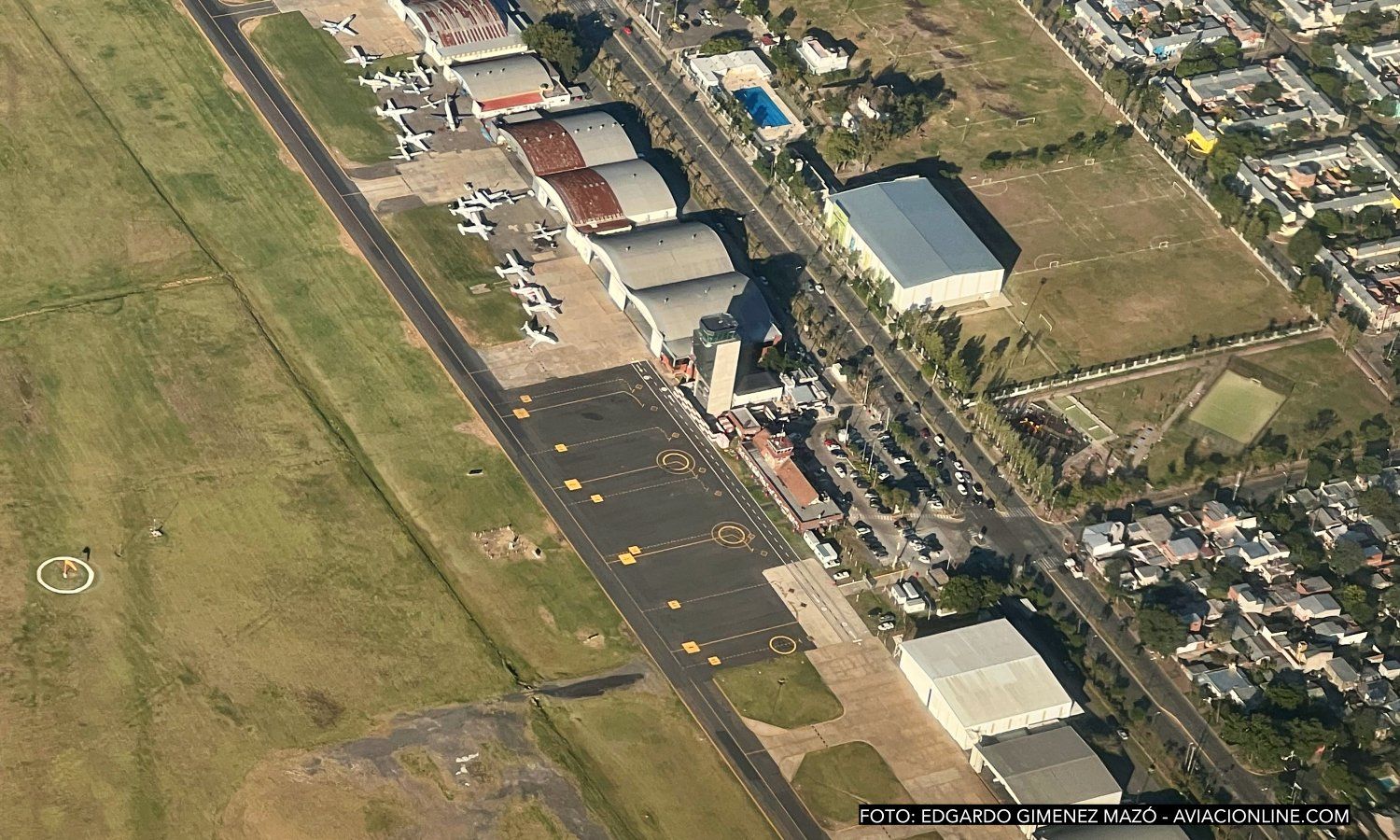 AA2000 instaló un puesto de servicios digitales en el aeropuerto de San Fernando