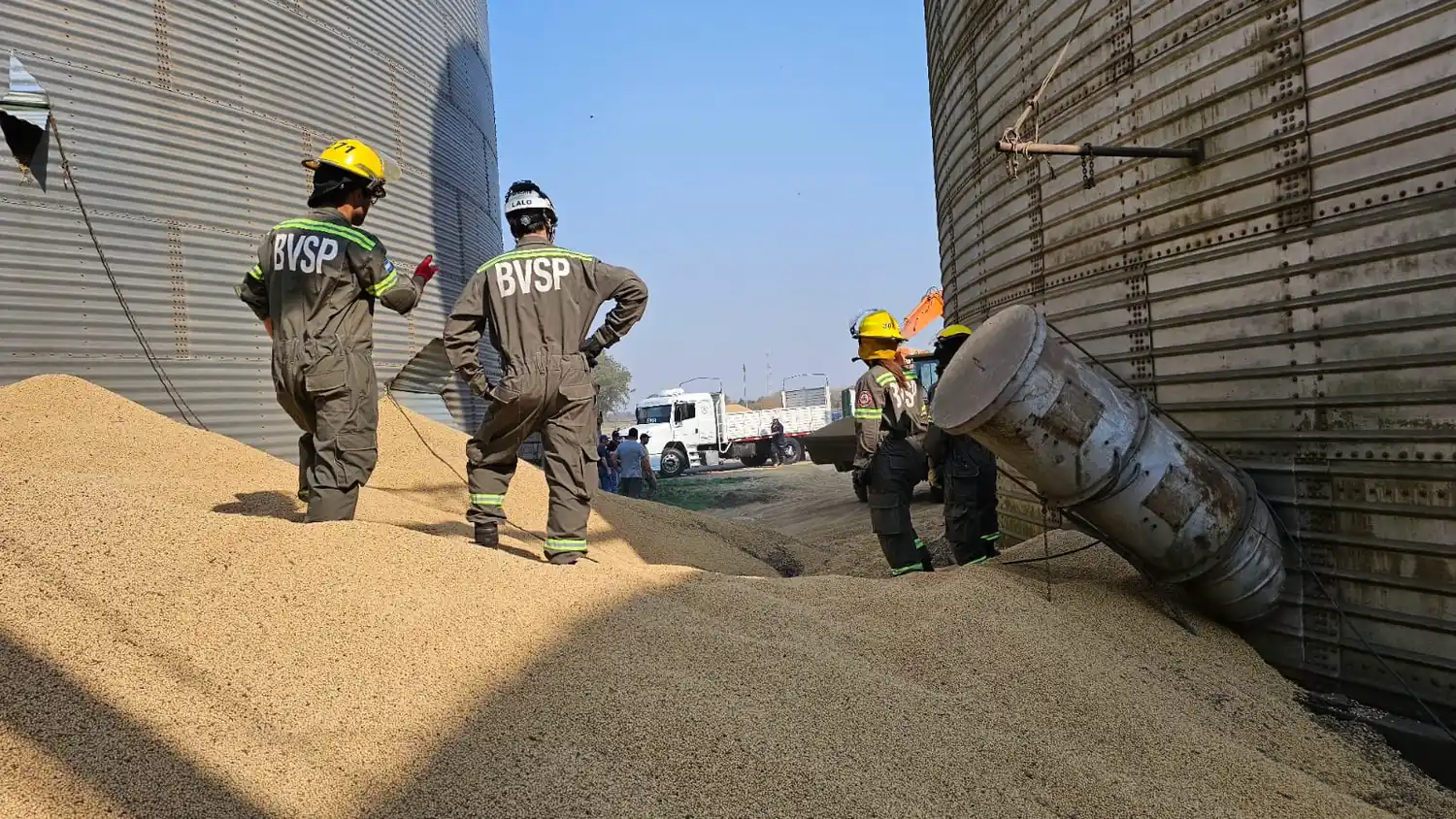 Dolor en San Pedro: Hallaron el cuerpo de Facundo Gutiérrez, el operario que murió al caer en un silo de soja