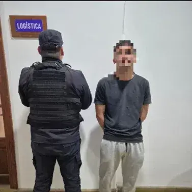 El agresor fue trasladado al sector de calabozos.