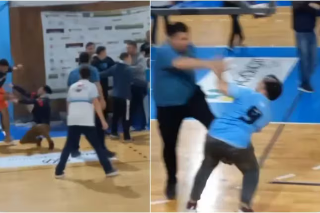 Violencia en el Básquet