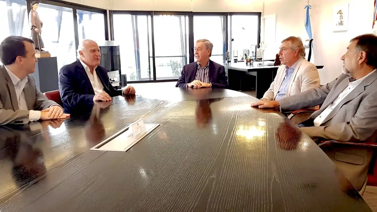 Lifschitz y Schiaretti analizaron proyectos de desarrollo conjunto