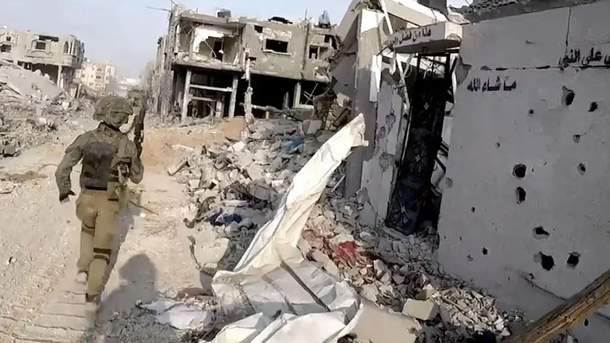 El panorama de destrucción en Gaza es desolador.