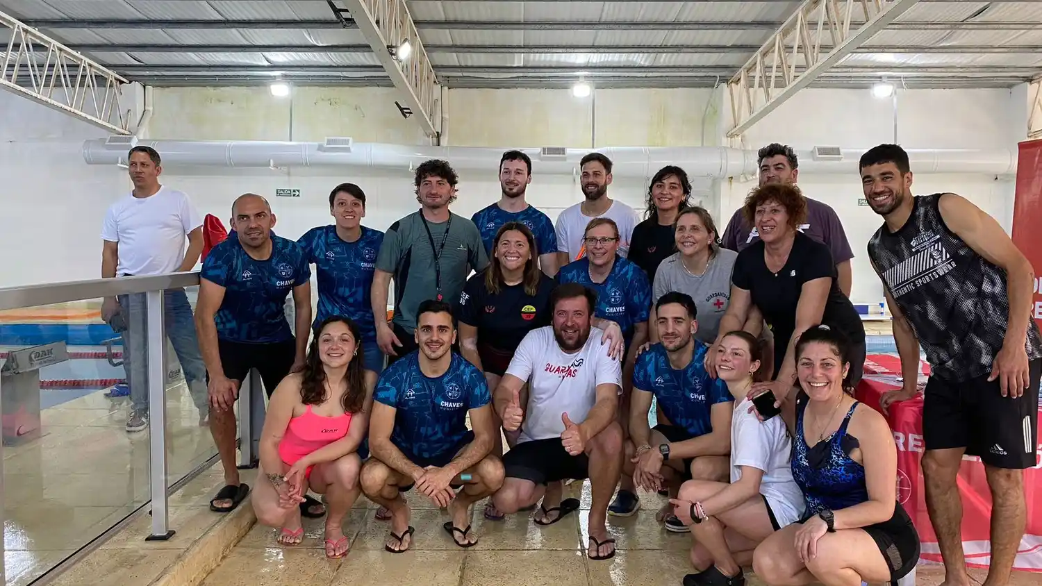 La natación brilló en Gonzales Chaves