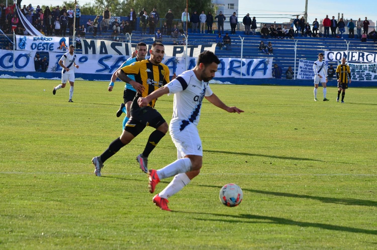 Santamarina, largo regreso y la mente puesta en una “final”