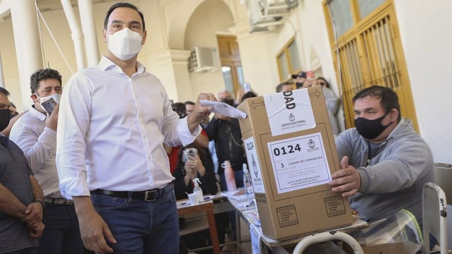 Ganó Valdés en Corrientes con más del 70 por ciento de los votos y será gobernador hasta 2025
