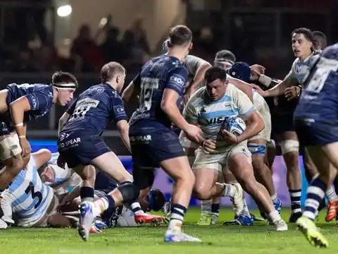 El equipo argentino venció 38 a 14 a Bristol Bears en .Foto:UAR