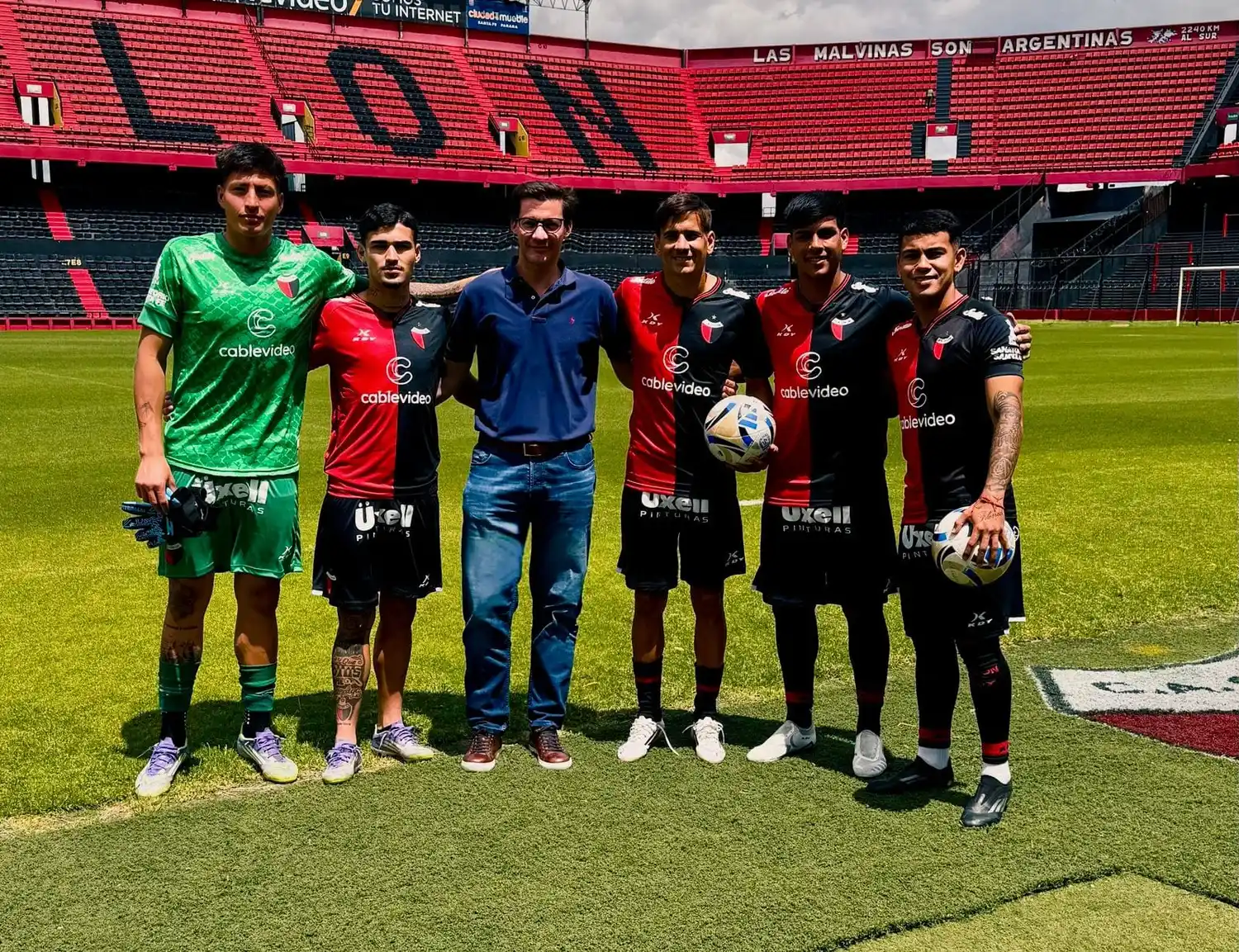 Central y Newell´s Los jugadores de primera se suman a la campaña NO GARPA de la Lotería de Santa Fe. - 2