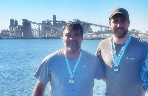 Alperte y Vélez, los campeones.