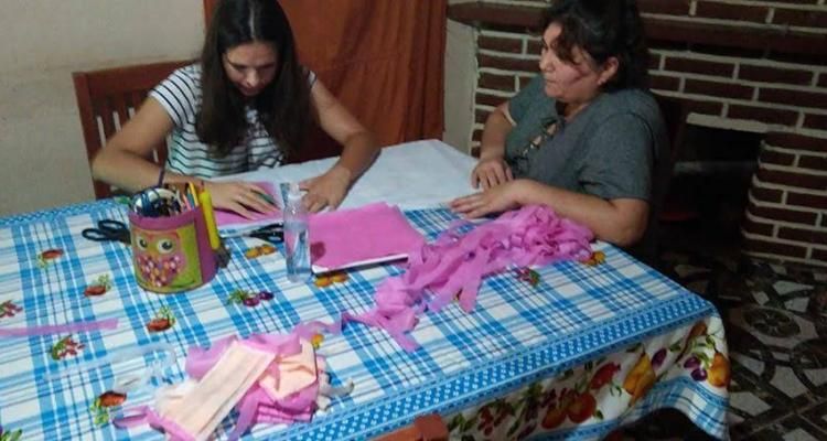 Barbijos solidarios