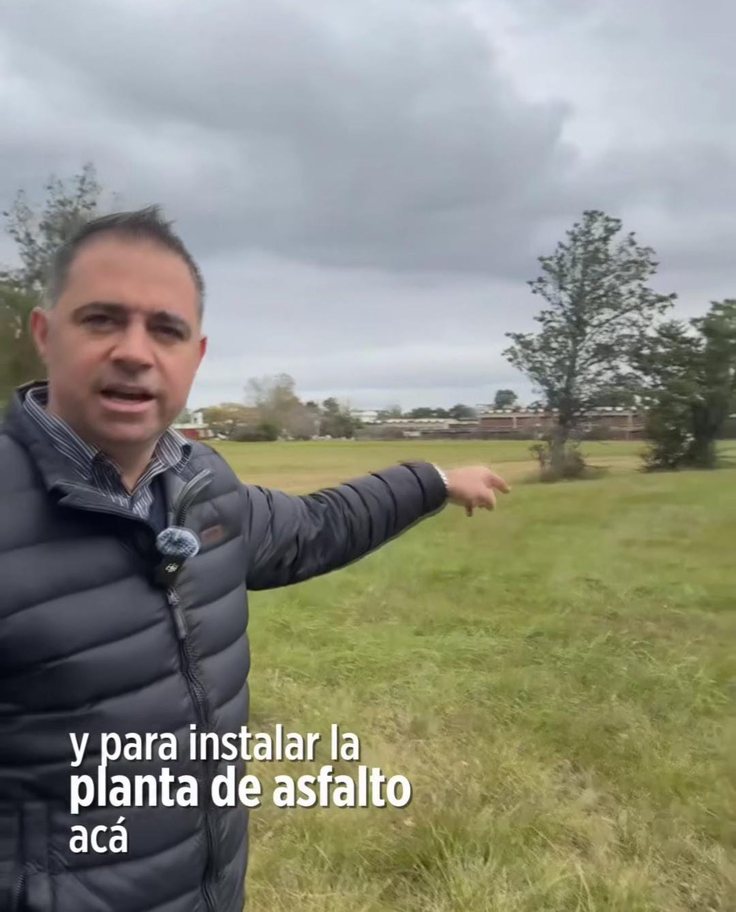 Davico anunció el traslado de la planta asfáltica al Parque Industrial y la compra de nueva maquinaria