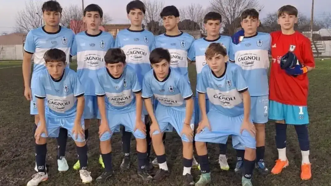 FOTO LIGA TANDILENSE DE FÚTBOL La Sub 13 tandilense, en Ayacucho.