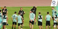 La selección olímpica, en Tokio