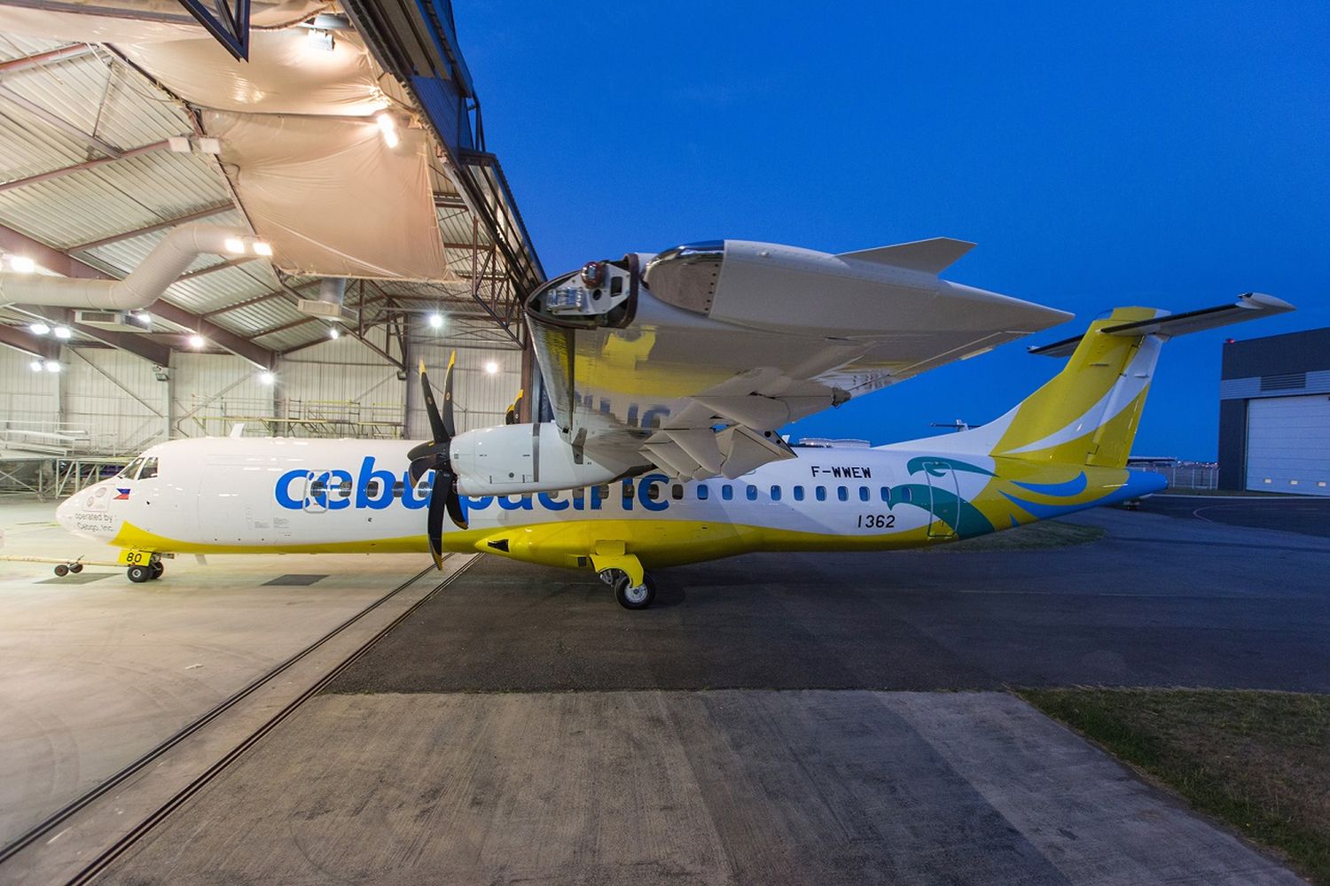 El primer ATR 72-600 de alta capacidad fue entregado a Cebu Pacific