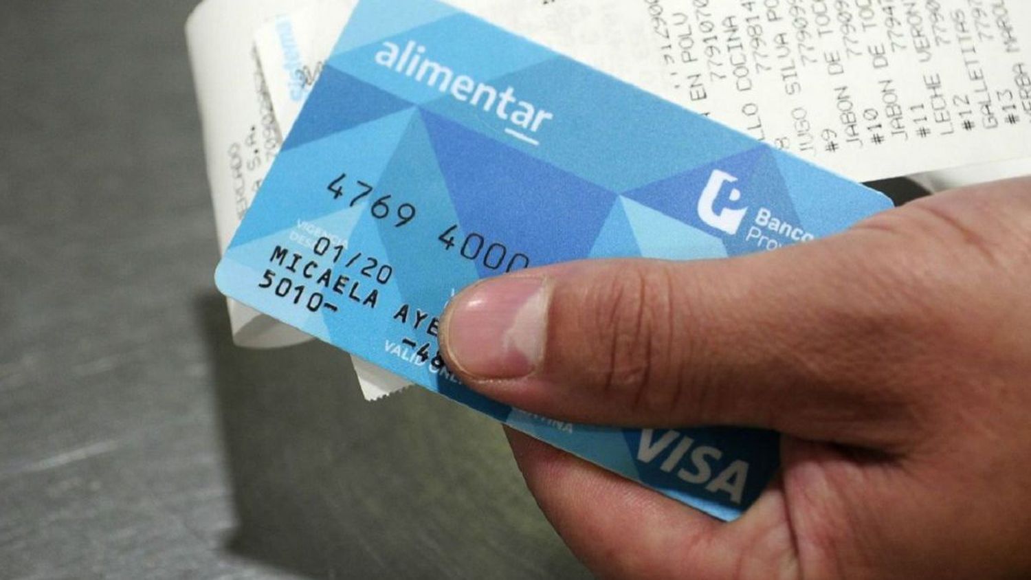 Comienza a acreditarse este viernes el monto de junio en la Tarjeta Alimentar