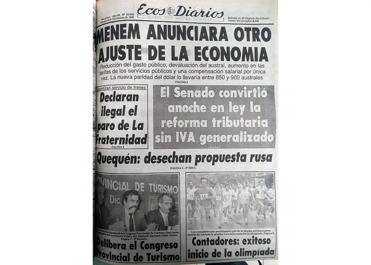 Viernes 8 de diciembre de 1989