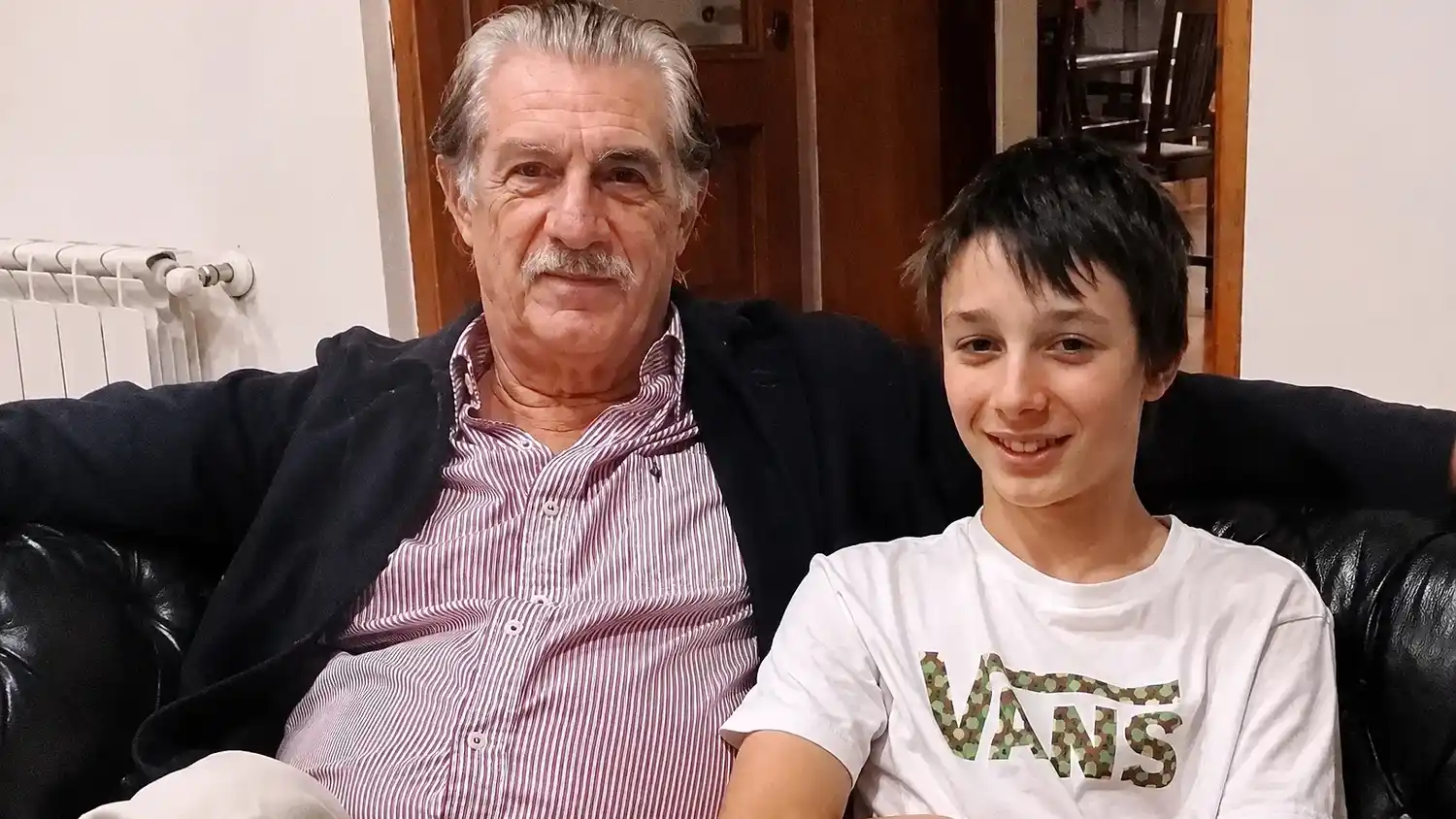 Tragedia. Conrado Storani y su hijo Manuel.