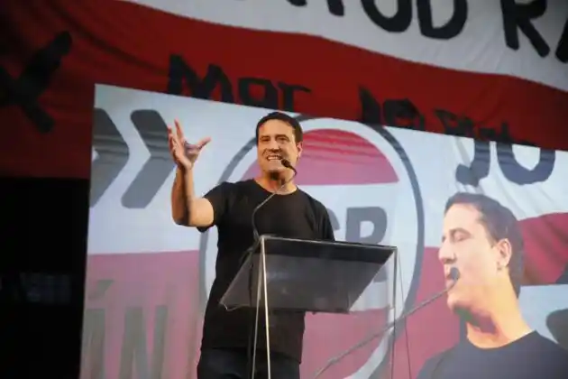 El senador nacional y Presidente de la UCR bonaerense, Maximiliano Abad.