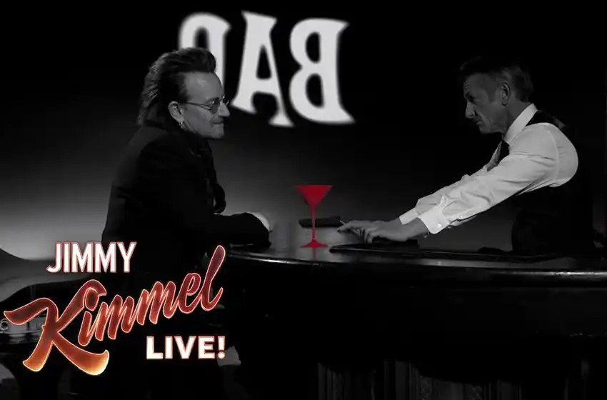 Bono, Chris Martin y Sean Penn juntos contra el Sida