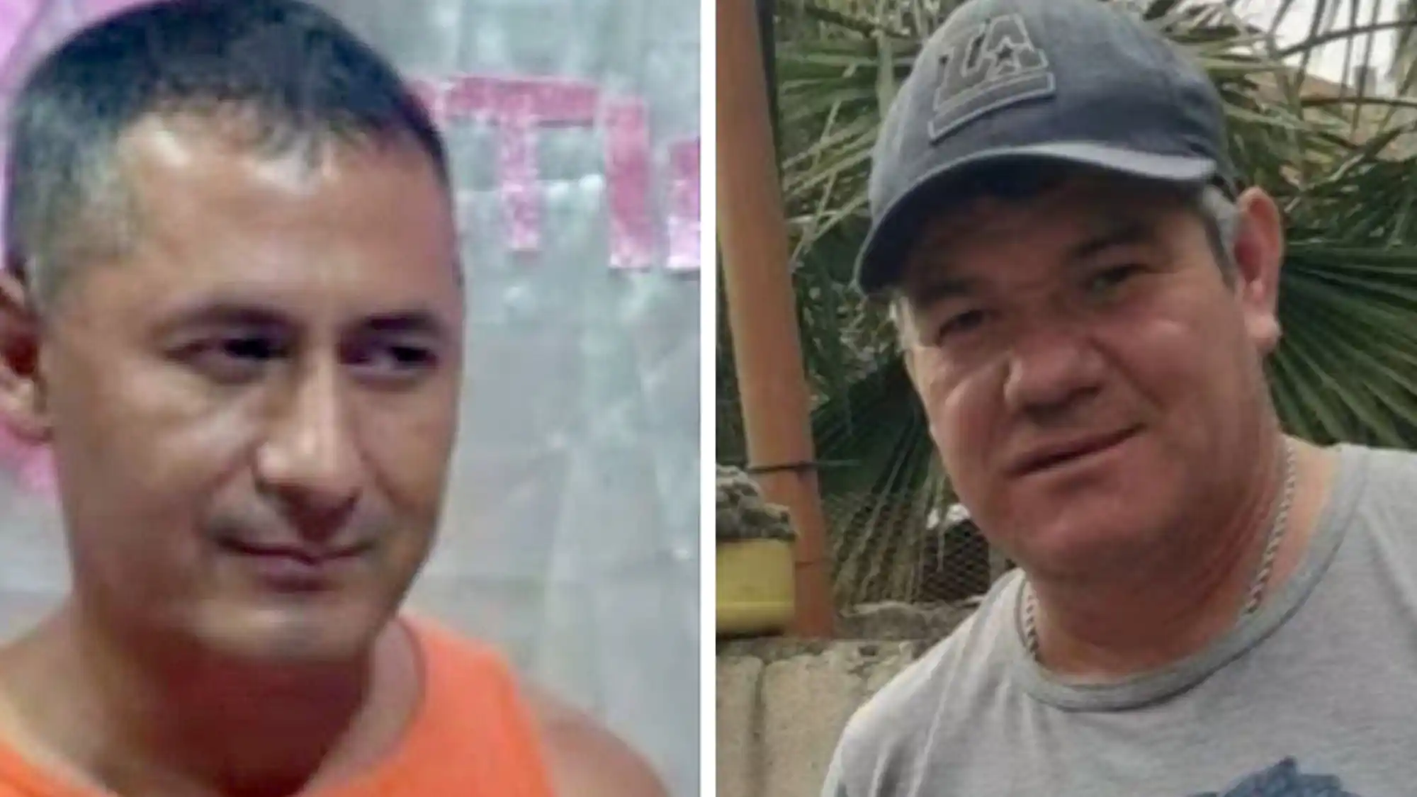 Se difundió las imágenes de los dos pescadores desaparecidos