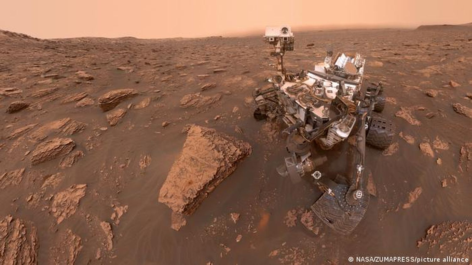 El róver Curiosity encontró nueva evidencia potencial de vida en Marte