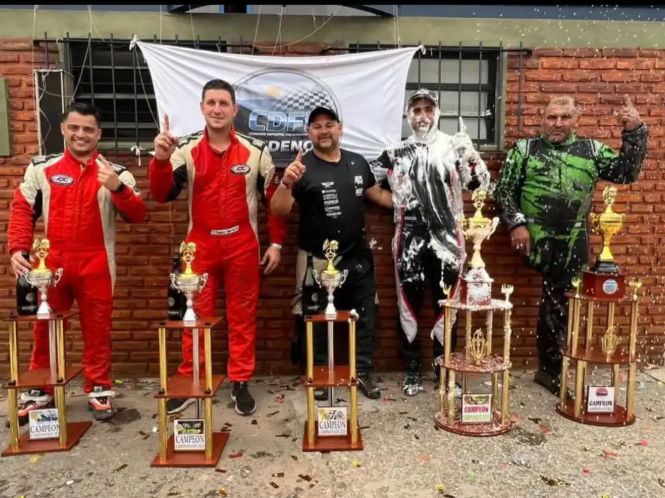 Marelli, Iglesias y Chaparro se consagraron campeones del automovilismo zonal