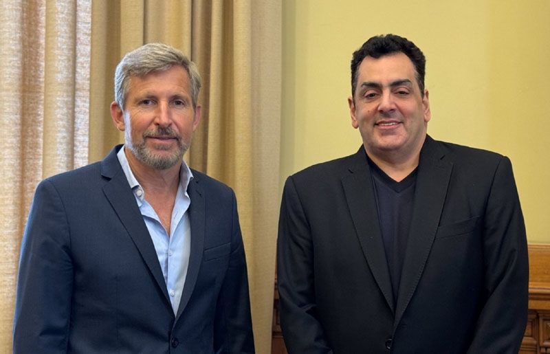 Frigerio pidió el traspaso del Palacio San José para ponerlo en valor como emblema del legado de Urquiza