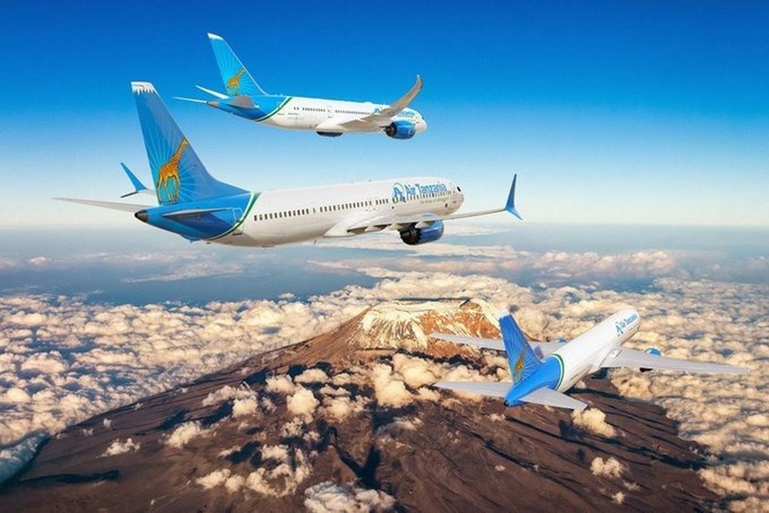 Primer pedido para Boeing en Dubai: Air Tanzania va por un 787, dos 737 MAX y un 767 carguero