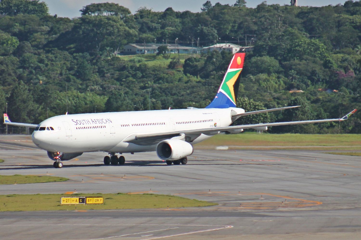 South African Airways resumes flights between Johannesburg and Sao Paulo