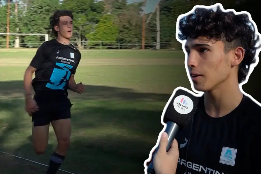 VIDEO | Tomás Mondino, el atleta rafaelino de cara a los Juegos Suramericanos 2022: "Tenemos expectativas altas"