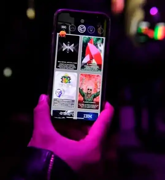 Metro presentó el primer festival virtual de criptoarte en metaverso