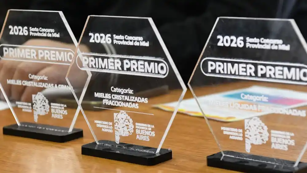 Los galardones del 6° Concurso Provincial de Mieles.
