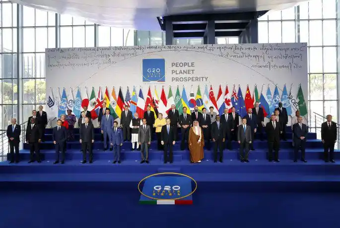Los líderes del G20 deliberaron ayer en Roma.