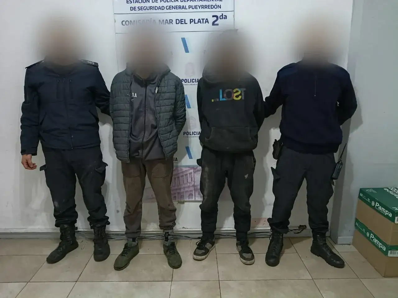 Dos aprehendidos tras ingresar a una vivienda y robar una estufa en el centro de Mar del Plata