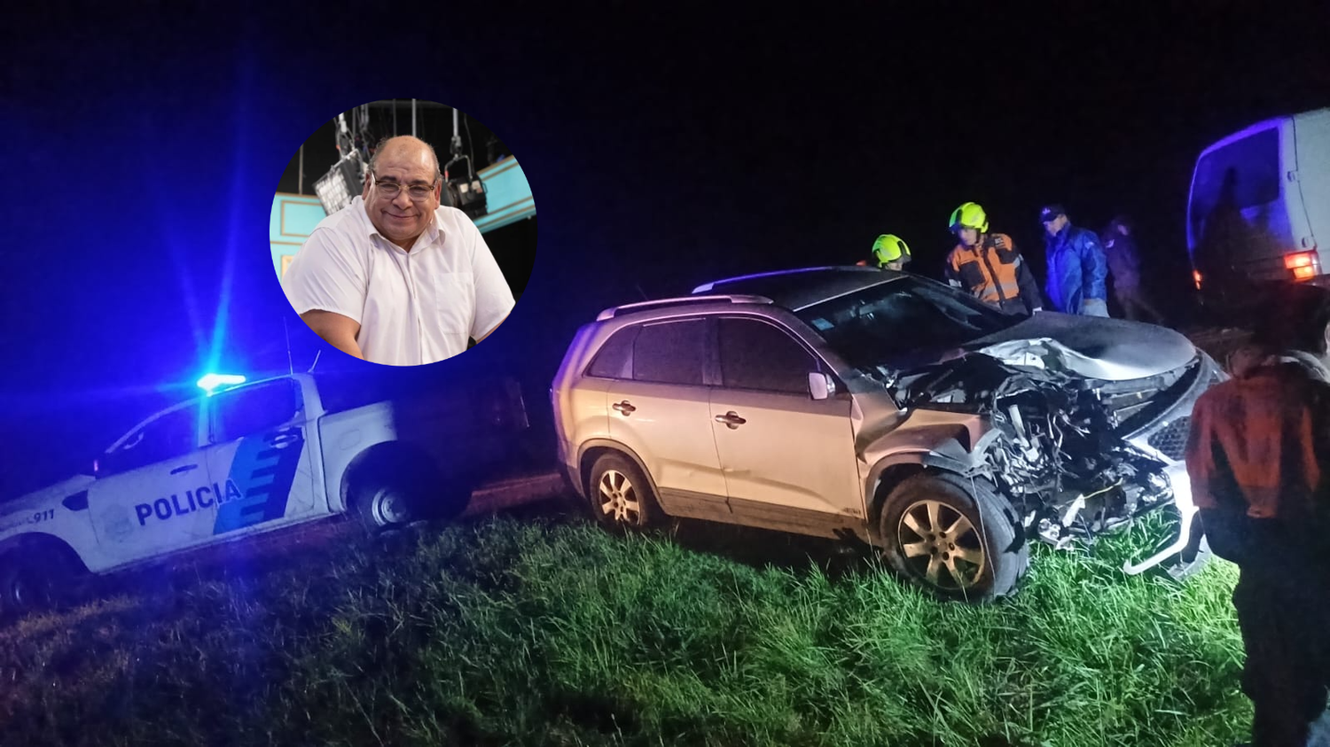 Accidente en ruta 9: Roly Serrano, en terapia intensiva en Baradero