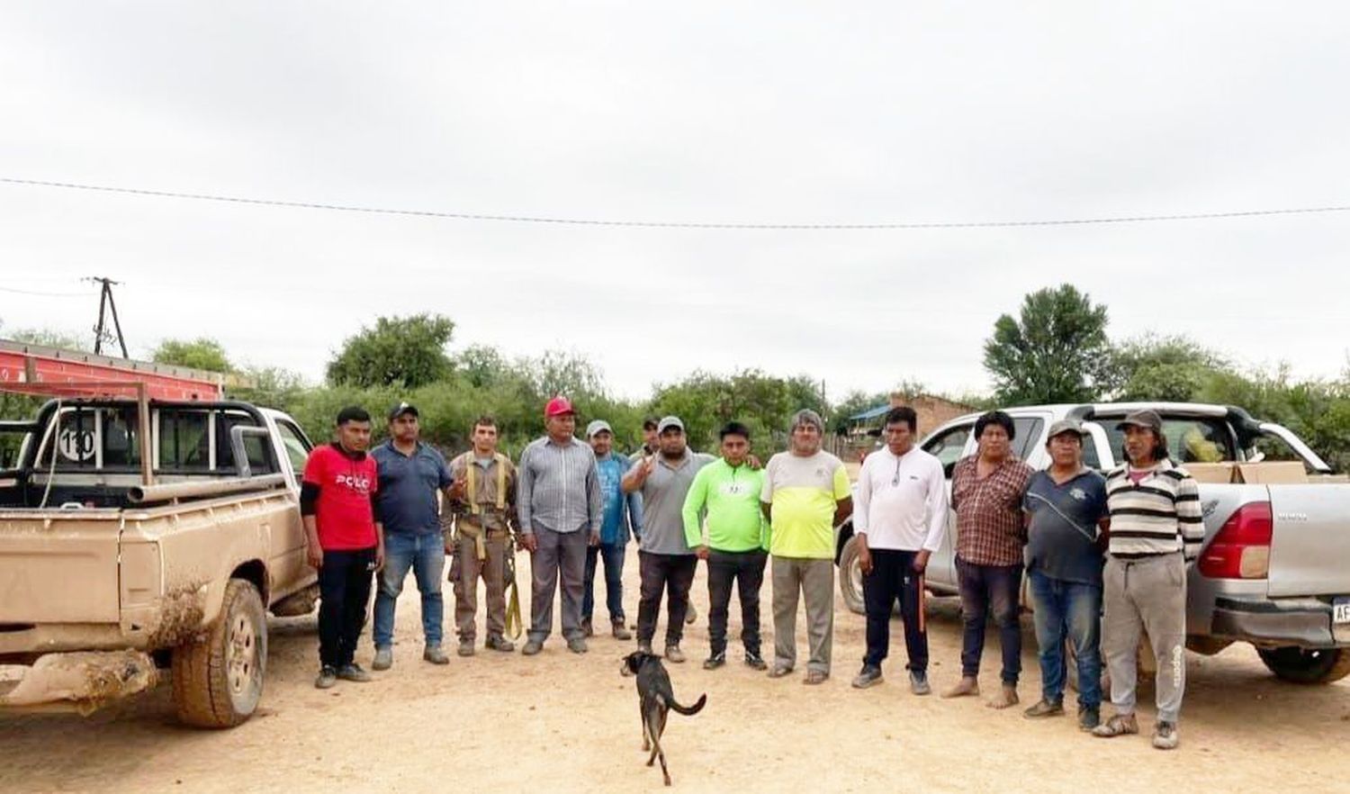 Pobladores de colonia Muniz y La Bomba manifestaron su
gratitud por el operativo sanitario desarrollado en la zona