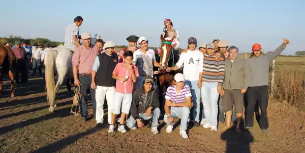 “Ramoncito" copó la pista en las cuadreras de Arroyo El Cura
