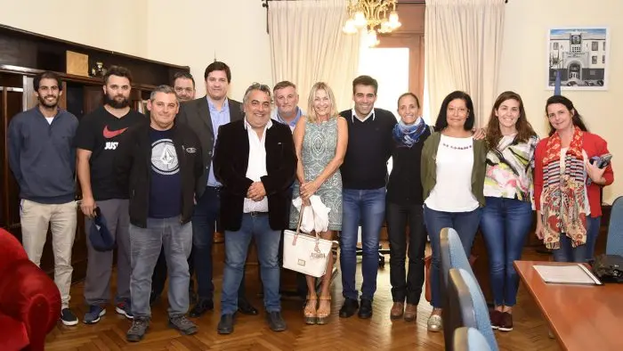 López firmó un convenio con siete entidades intermedias