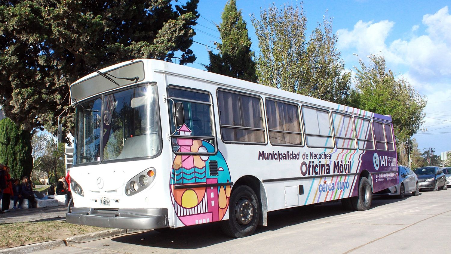 Desde las 15.30. Estará el colectivo en el Barrio Norte